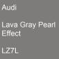 Preview: Audi, Lava Gray Pearl Effect, LZ7L.